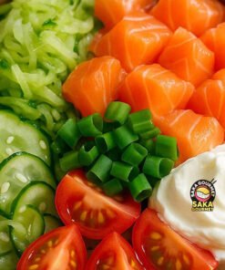 Poke de Salmão Fresco