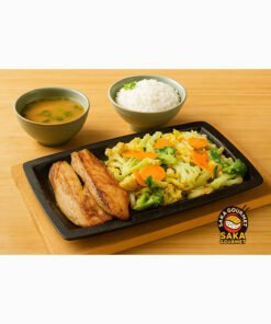 Teppan Peito de frango grelhado